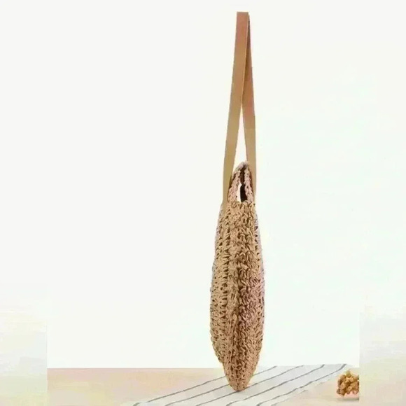 Woman’s circular woven bag - Picture 2 of 4